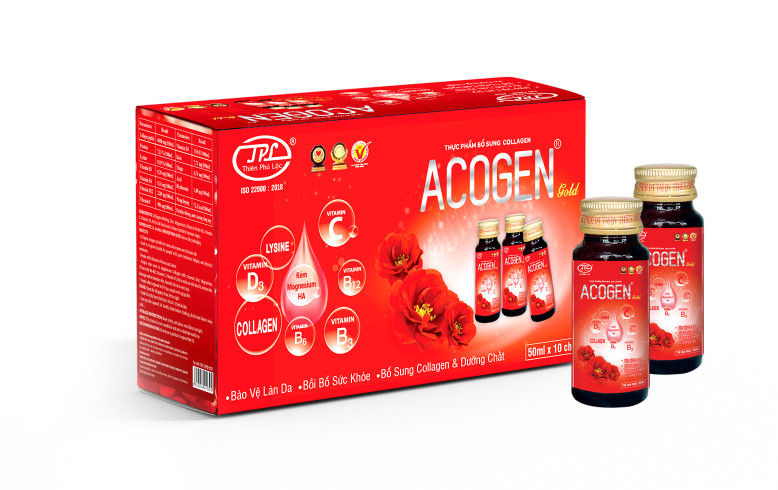 Collagen Acogen Gold cho làn da khỏe đẹp căng mịn